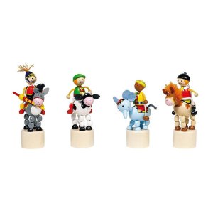 Wackelfiguren 8 Stk. Goki No. 53932