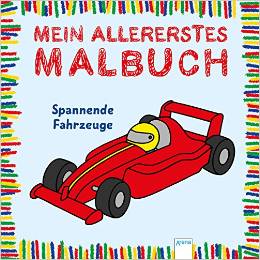 Mein allererstes Malbuch – spannende Fahrzeuge