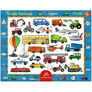 Puzzle – So viele Fahrzeuge