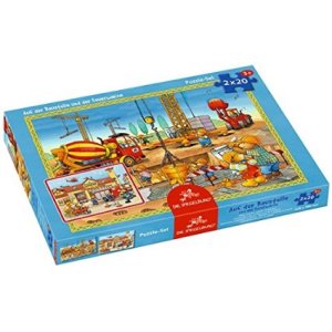 Auf der Baustelle und der Feuerwache