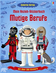 Mein Anzieh Stickerbuch - mutige Berufe