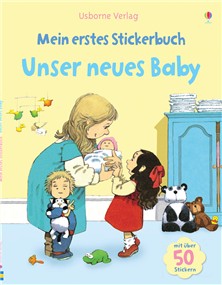 Mein erstes Stickerbuch - unser neues Baby